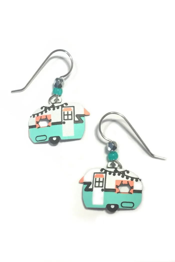 Vintage Camper Earrings by Sienna Sky