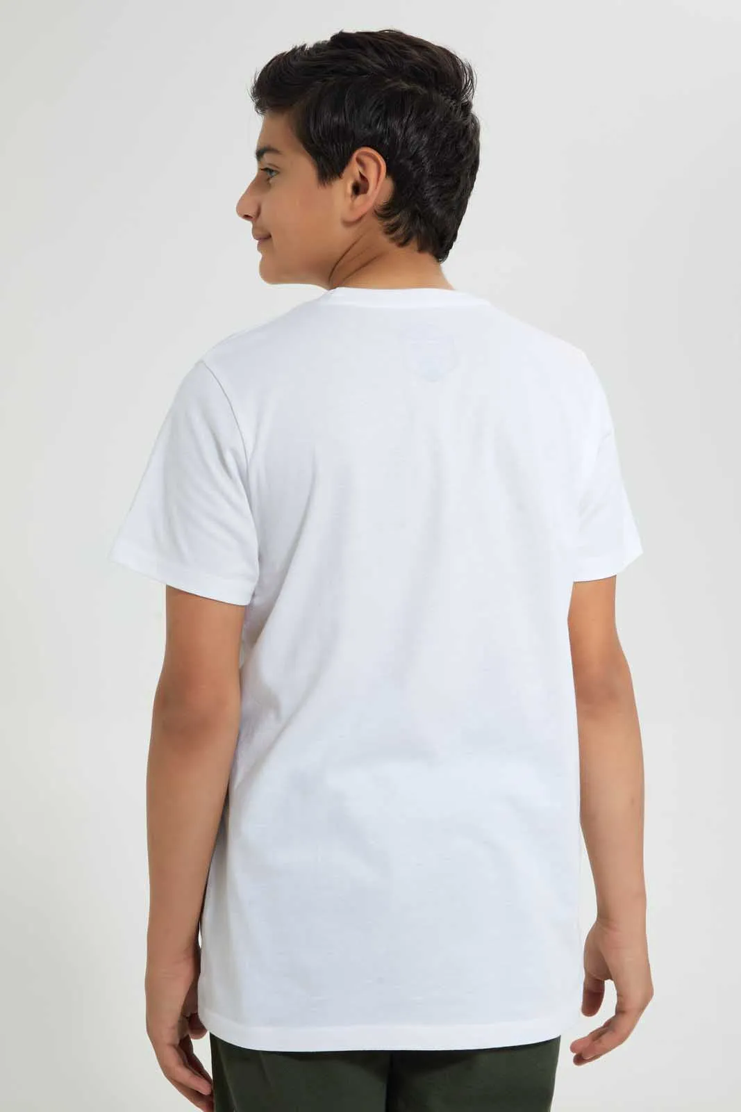 White Camera T-Shirt